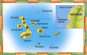 galpagos map
