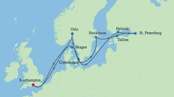 Scandinavia and St Petersburg on Celebrity Silhouette!  July 3rd - 17th, 2021